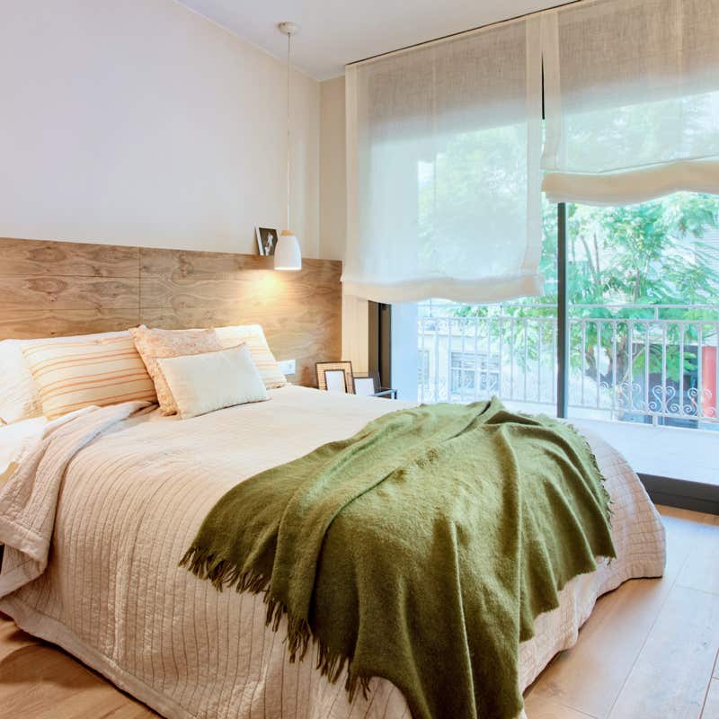 Xavi Moya Fotografía inmobiliaria de habitación acogedora