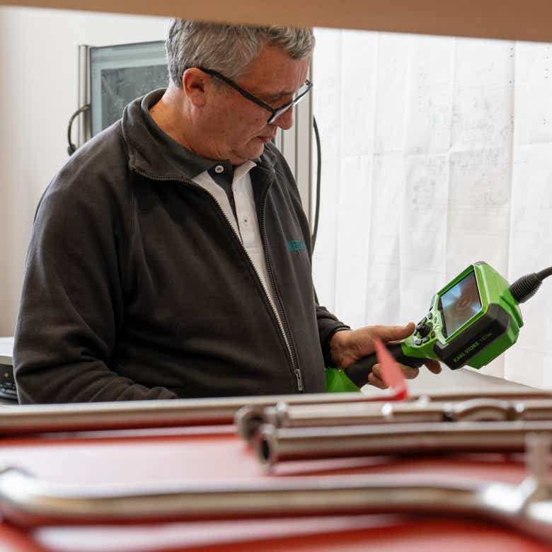 Xavi Moya Fotografía corporativa industrial para la empresa NETZSCH