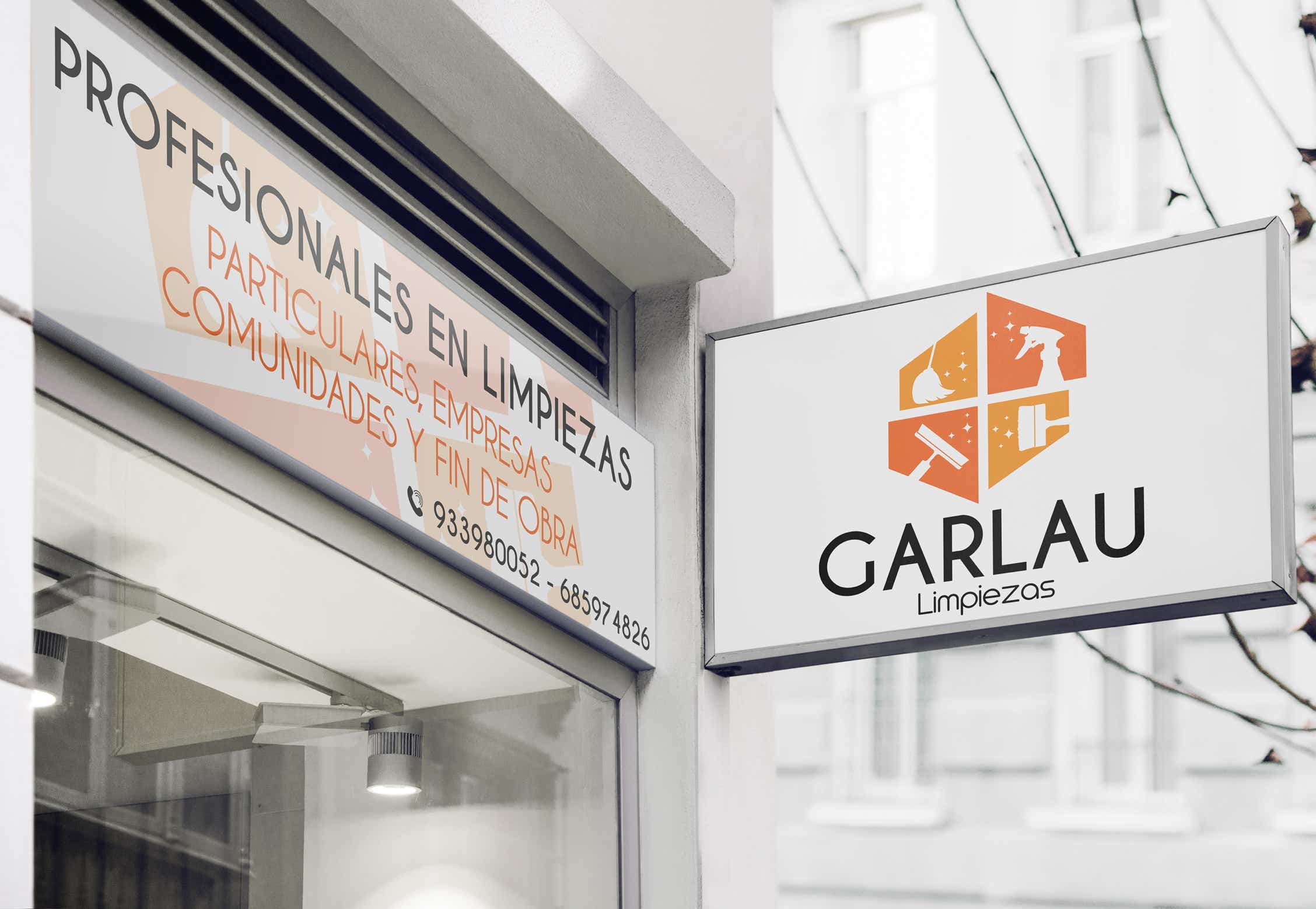 Xavi Moya Diseño gráfico de rótulo para empresa