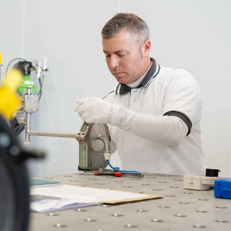 Xavi Moya Fotografía corporativa industrial para la empresa NETZSCH