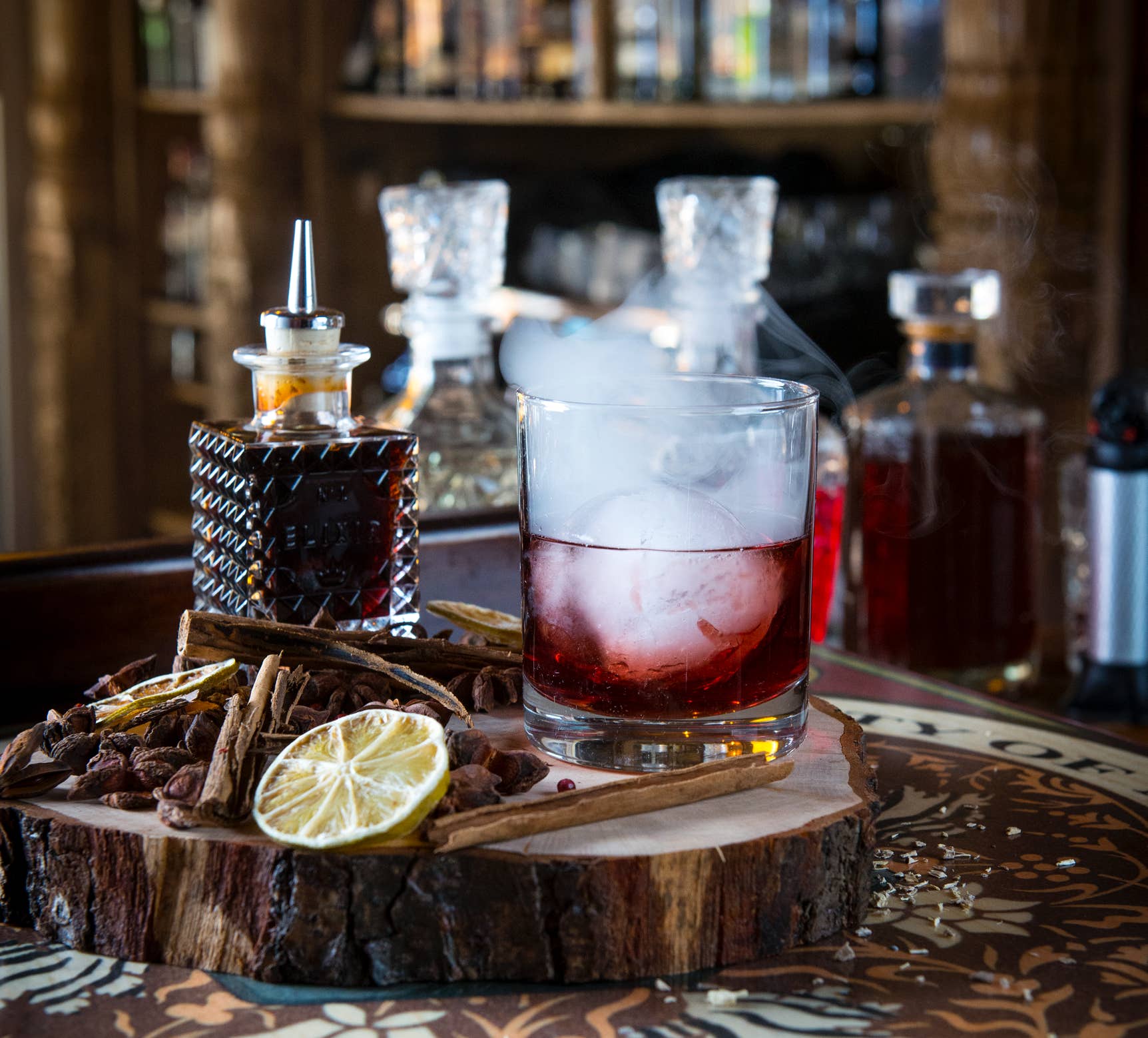 Xavi Moya Fotografía gastronómica en Barcelona de cocktail y humo