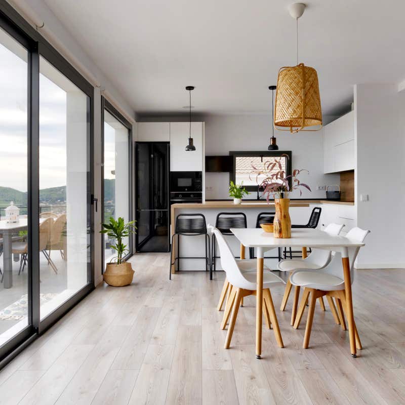 Xavi Moya Fotografía de interiorismo de cocina comedor moderno