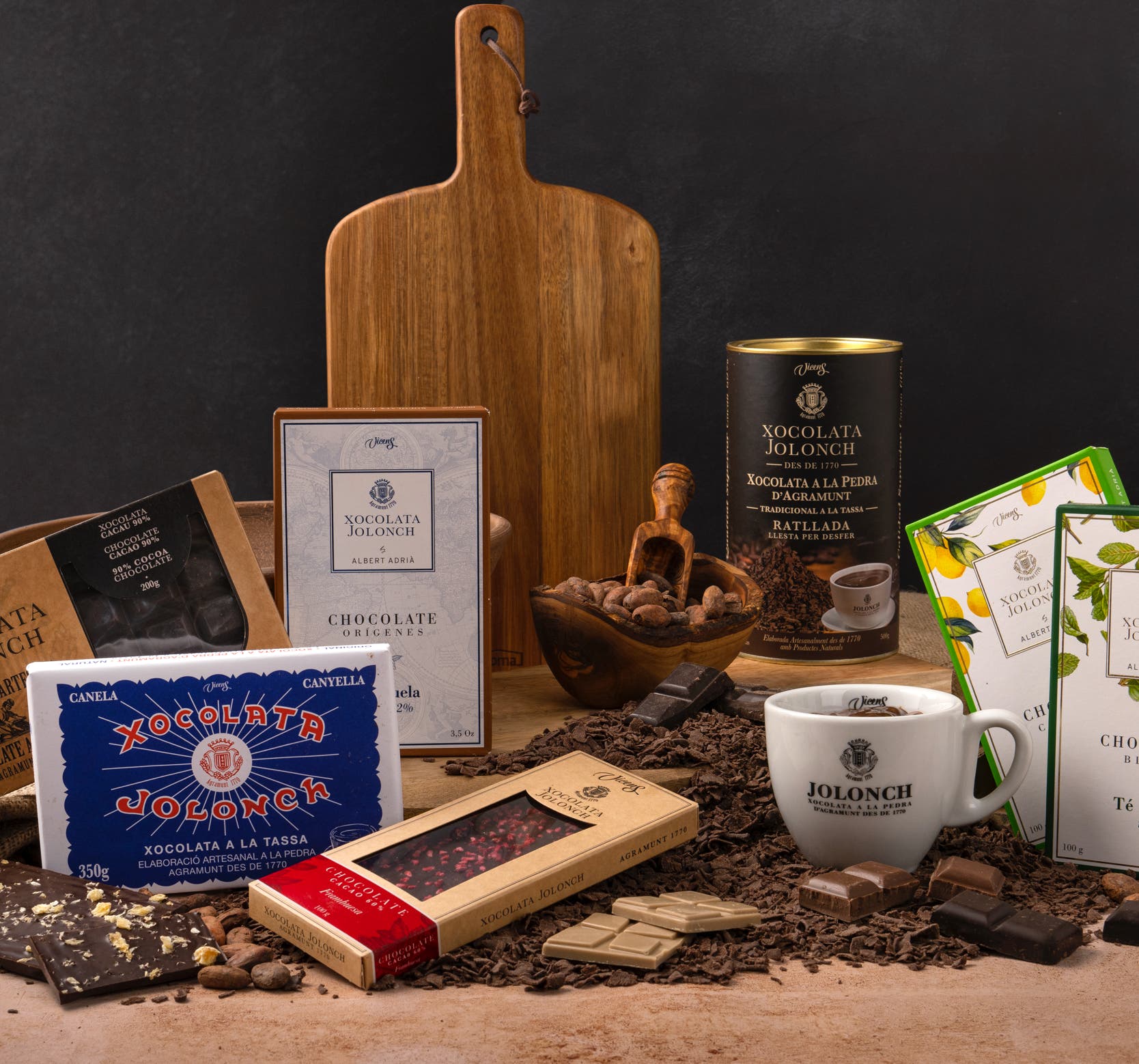 Xavi Moya Fotografía gastronómica en Barcelona de chocolates Jolonch