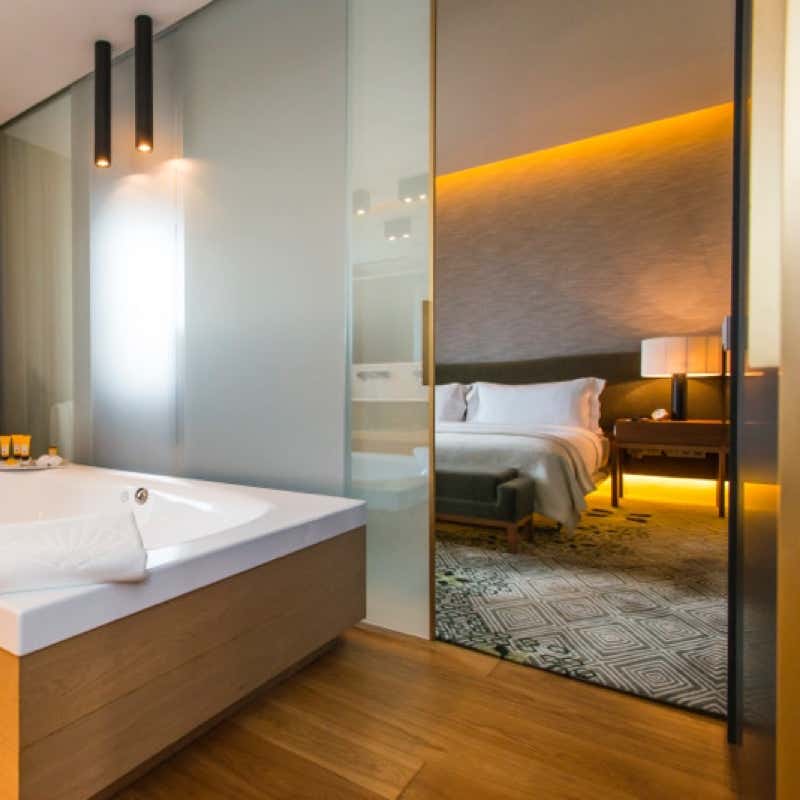 Xavi Moya Fotografía de interiorismo de habitación de hotel